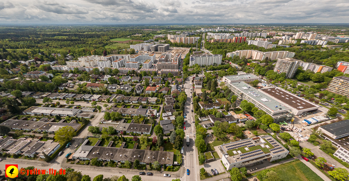 17.05.2023 - Baustelle Alexisquartier und Pandion Verde in Neuperlach